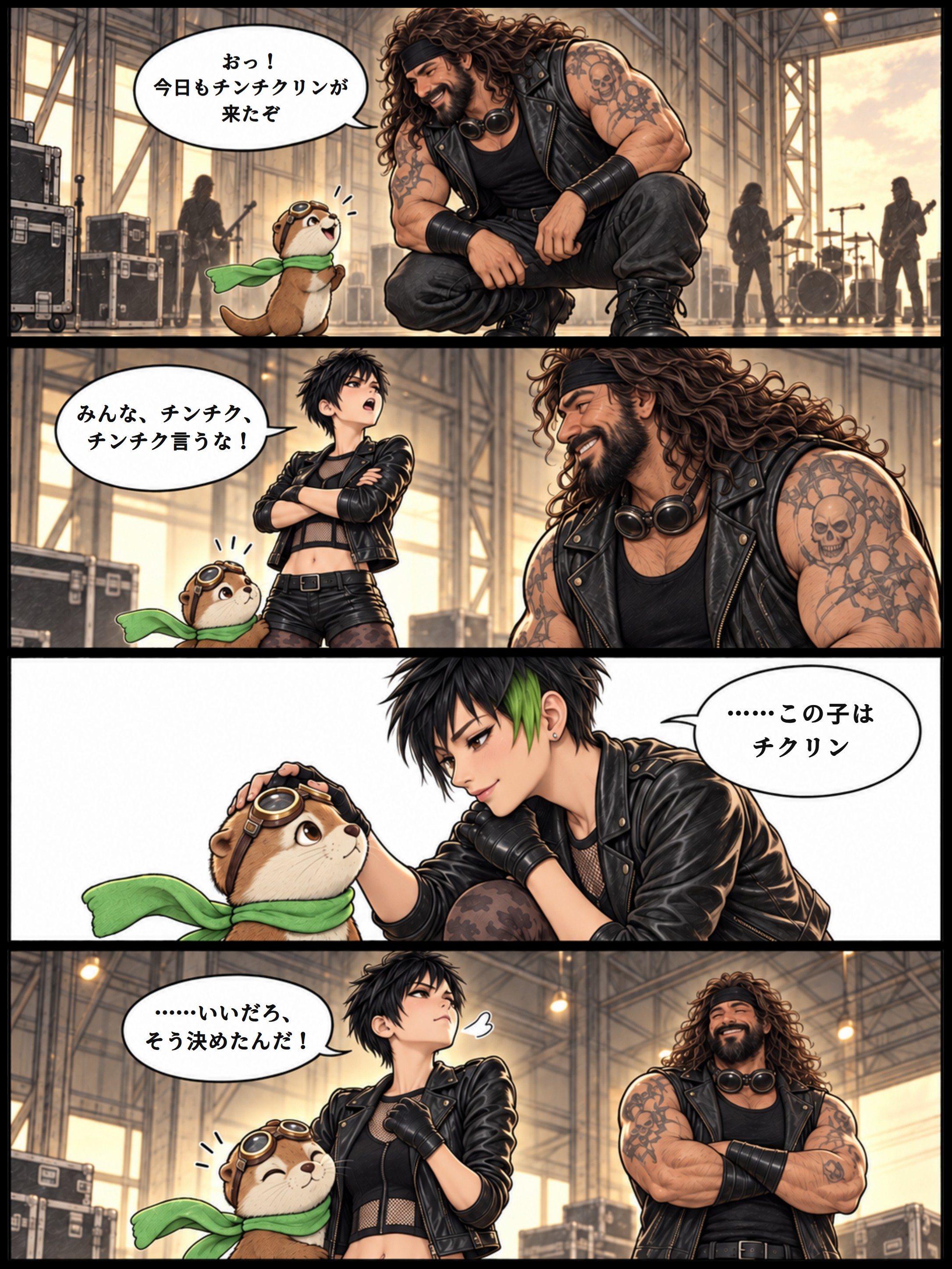 HAMMERとLIMEがチクリンの名前を決める第1話